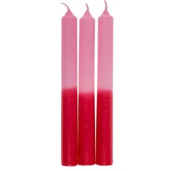 Kronelys Rosa og Rød