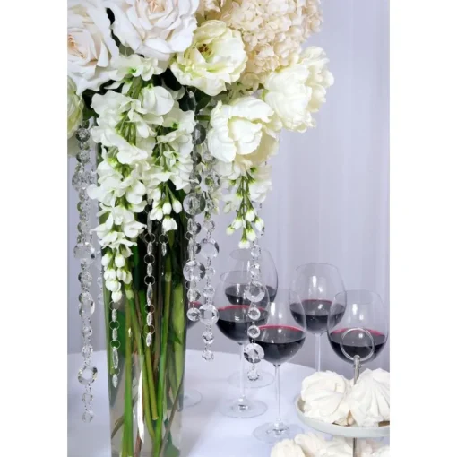 Krystall Girlander Glassklare