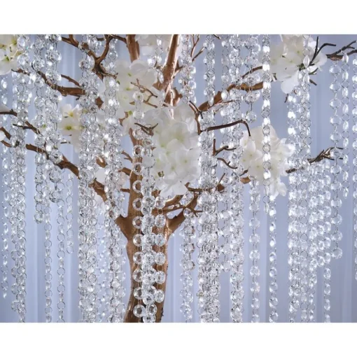 Krystall Girlander Glassklare