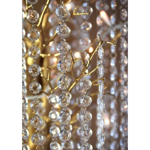 Krystall Girlander Glassklare
