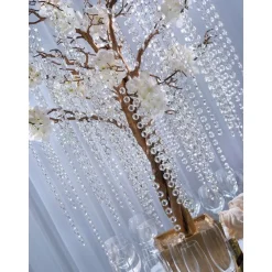 Krystall Girlander Glassklare