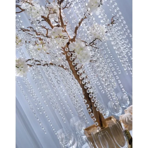 Krystall Girlander Glassklare
