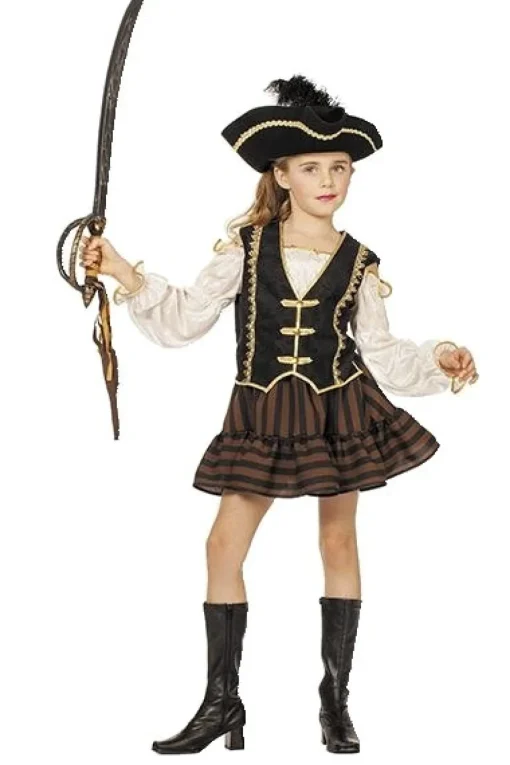 Kul Piratjente Barnekostyme