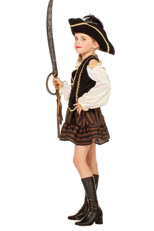 Kul Piratjente Barnekostyme