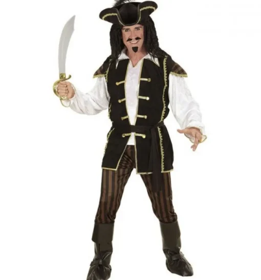 Kul Piratkaptein Kostyme