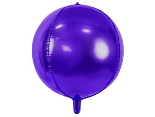 Kulerund Folieballong Lilla