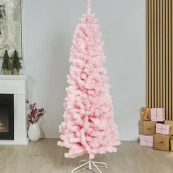 Kunstig BLING Juletre Lyserosa 180 x 68 cm
