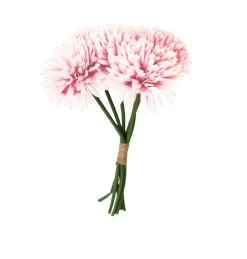 Kunstig Dahlia Bukett Lyserosa