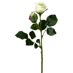 Kunstig Elena Rose Kremgrønn