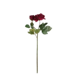Kunstig Engelsk Rose Rød