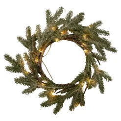 Kunstig Grankrans LED