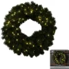 Kunstig Grankrans LED
