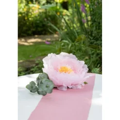 Kunstig Peon Blomst Lyserosa