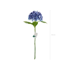 Kunstig Premium Hortensia Blomst Marineblå