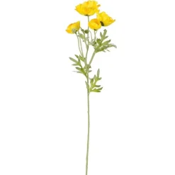 Kunstig Valmueblomst Gul