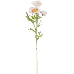 Kunstig Valmueblomst Lyserosa