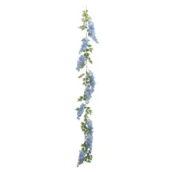Kunstig Wisteria Girlander Blå