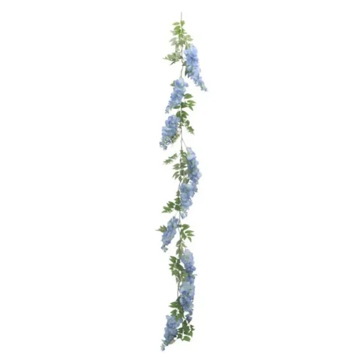 Kunstig Wisteria Girlander Blå