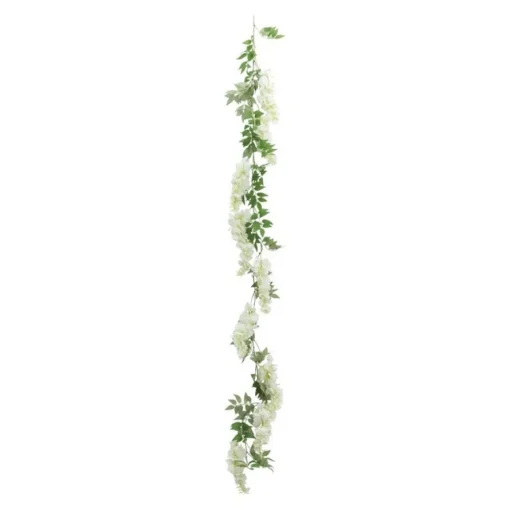 Kunstig Wisteria Girlander Hvit