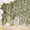 Kunstige Bambusblader Backdrop