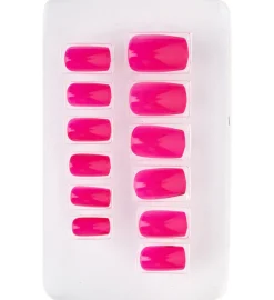 Kunstige Negler Neonrosa