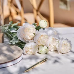 Kunstige Ranunkel Blomster