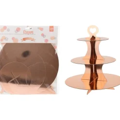 3-lags Kakeoppsats Gullrosa