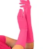 Lange Hansker Neonrosa