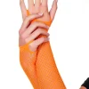 Lange Nettinghansker Oransje