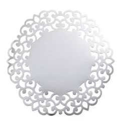 Lasercut Dekkeservietter Sølv