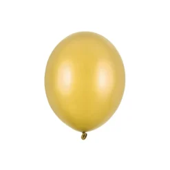 Latexballonger Metallisk Gull