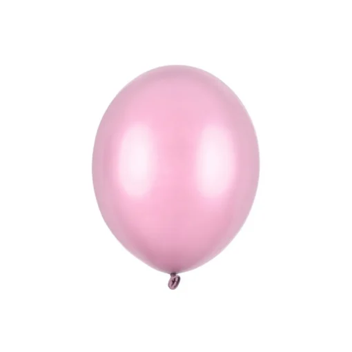 Latexballonger Metallisk Sukkerrosa