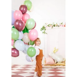 Latexballonger Pastell Kastanjebrun