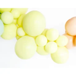 Latexballonger Pastell Lysegul