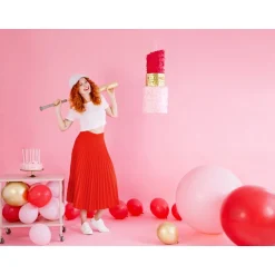 Latexballonger Pastell Poppy Rød