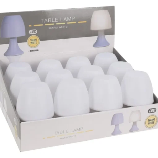 LED Bordlampe Varm Hvit
