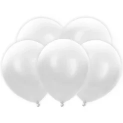 LED Latexballonger Hvit