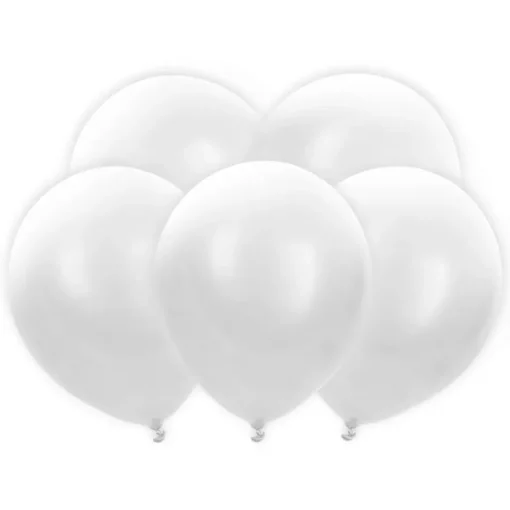 LED Latexballonger Hvit