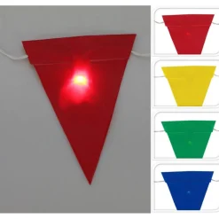 LED Lyskjede Vimpelbanner