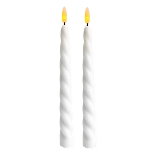 LED Snurrelys Hvit