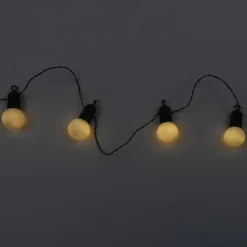 LED Solcelle Lyskjede Hvit