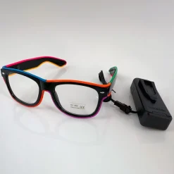 LED Wayfarer Briller