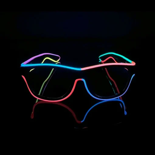 LED Wayfarer Briller