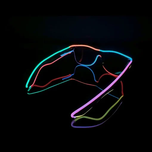 LED Wayfarer Briller