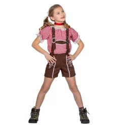 Lederhosen Barneshorts Brun