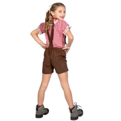 Lederhosen Barneshorts Brun