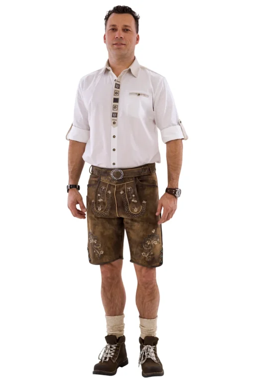 Lederhosen Bavarian Brun