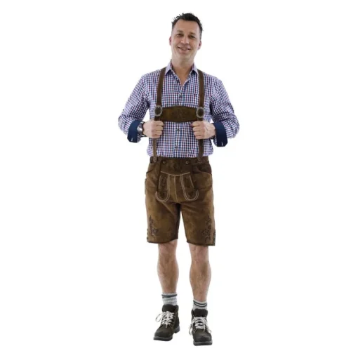 Lederhosen Kort Antikk