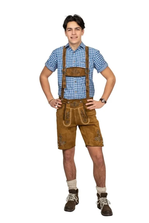 Lederhosen Kort Antikk