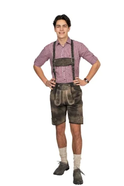 Lederhosen Kort Retro